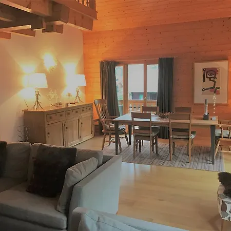 Celine 9, Champery Apartment Exterior photo